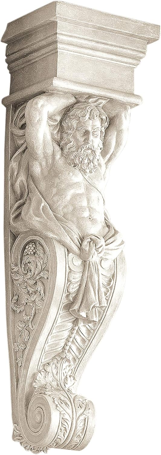 Image of marble statue of Telamon